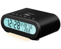 Radio-réveil digital avec veilleuse