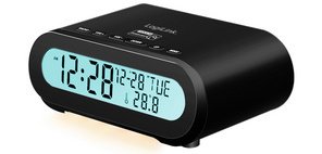 Radio-réveil digital avec veilleuse
