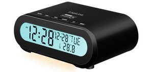 Radio-réveil digital avec veilleuse