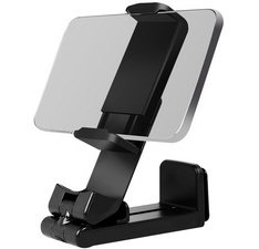 Support pour smartphone, à pince, pliable, noir