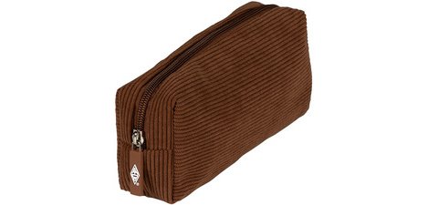 Trousse en velours côtelé