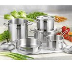 Bartscher Kit casseroles CÉSAR, 9 pièces