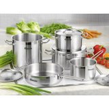 Bartscher Kit casseroles CÉSAR, 9 pièces