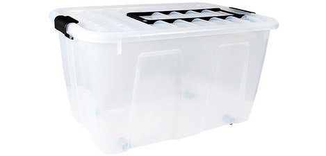 HOME BOX storage box, casters & handle
