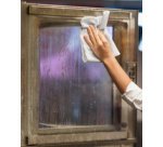 TORK Rouleau de papier nettoyant industriel, 60,8 m, blanc