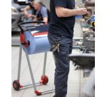 TORK Rouleau de papier nettoyant industriel, 119 m, bleu