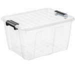 Boîte de rangement HOME BOX, 30 L, transparent
