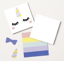 Carte DIY, uni, 60 x 60 mm, blanc