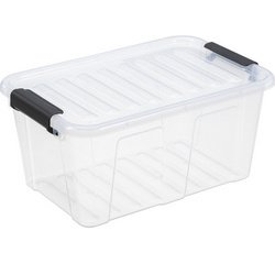 HOME BOX storage box, 8 L, transparent