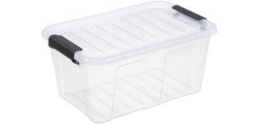 Boîte de rangement HOME BOX, 8 L, transparent