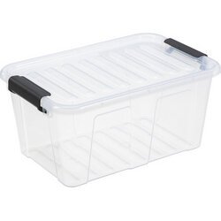 Boîte de rangement HOME BOX, 8 L, transparent