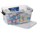 Boîte de rangement HOME BOX, 8 L, transparent