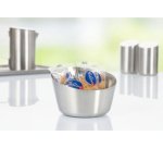 Coupelle pour snacks et dips VISTA, rond, argent