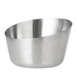 Coupelle pour snacks et dips VISTA, rond, argent