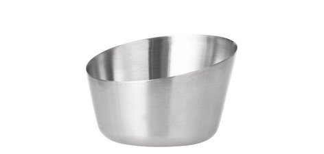 Coupelle pour snacks et dips VISTA, rond, argent