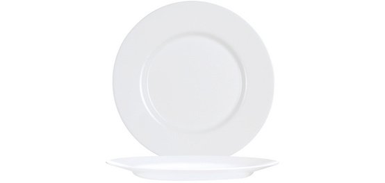 Arcoroc Assiette plate EVERYDAY, 245 mm, blanc