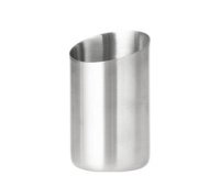 Pot pour dosettes de sucre VISTA, rond, argent