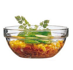 Arcoroc glazen kom, 130 ml