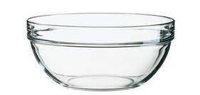 Arcoroc Bol en verre EMPILABLE, 330 ml