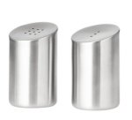 Kit salière et poivrier VISTA, argent