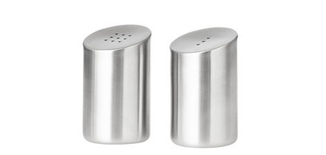 Kit salière et poivrier VISTA, argent