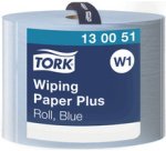TORK Rouleau nettoyant multi-usage, 2 couches, 510 m, bleu