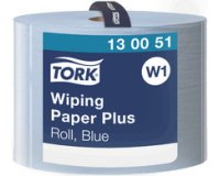 TORK Rouleau nettoyant multi-usage, 2 couches, 510 m, bleu