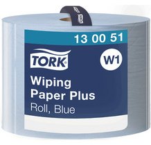 TORK Rouleau nettoyant multi-usage, 2 couches, 510 m, bleu