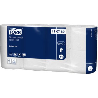 TORK Papier toilette, 2 couches, blanc