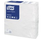 TORK Serviette Lunch, 300 x 300 mm, 1 couche, blanc