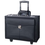 Valise pour pilote 'ROCCA II', microfibre, noir