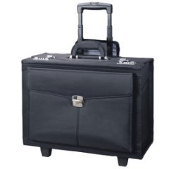 Valise pour pilote 'ROCCA II', microfibre, noir
