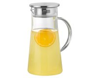 Carafe en verre PORTO, avec poignée, 1 litre