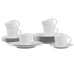 Service à café ISTA, 18 pièces, set économique