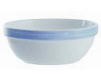 Bol BRUSH, 170 mm, bleu/blanc