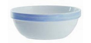 Bol BRUSH, 120 mm, bleu/blanc