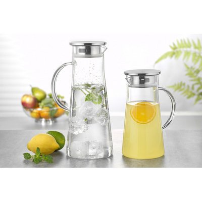 Carafe en verre FARO, avec poignée, 1,7 litre