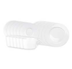 Service à café HEIKE, 18 pièces