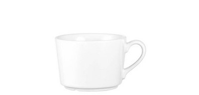 Tasse à café HEIKE, 0,20 l, blanc, set de 6