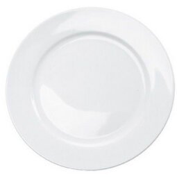 Assiette plate HEIKE, 250 mm, blanc, set de 6