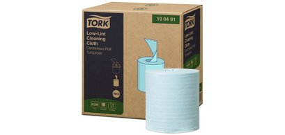 TORK Rouleau nettoyant multi-usage, 1 couche, 60m, turquoise