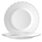 Assiette plate TRIANON, 245 mm, blanc