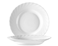 Assiette creuse TRIANON, 225 mm, blanc