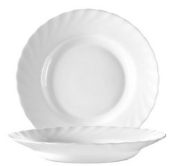 Assiette creuse TRIANON, 225 mm, blanc