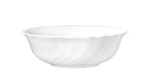 TRIANON Salad Bowl, 240 mm, white