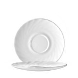 Soucoupe TRIANON, 140 mm, blanc