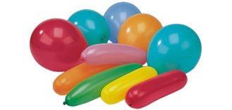 Ballon de baudruche, assorti, 20 pièces