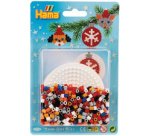 Hama Perles à repasser midi 'Boules de Noël', sous blister