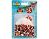 Hama Perles à repasser midi 'Boules de Noël', sous blister