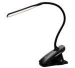 Lampe de lecture LED rechargeable 'LEDCLIP', noir